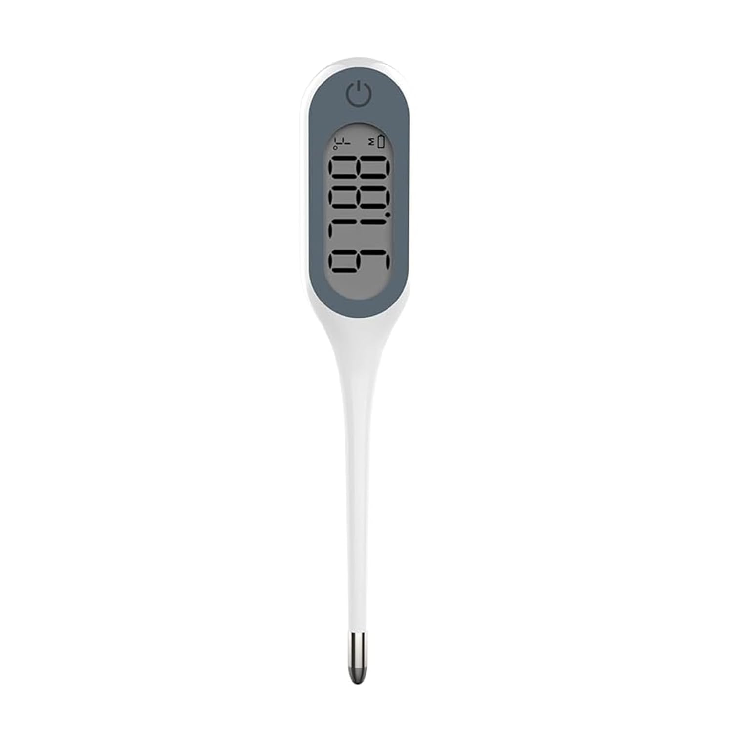 8 Seconds Basal Thermometer for Adult & Kids, Accurate & Safe Thermometer | Fever Alarm and Memory Recall, Oral, Ovulation or Underarm Use