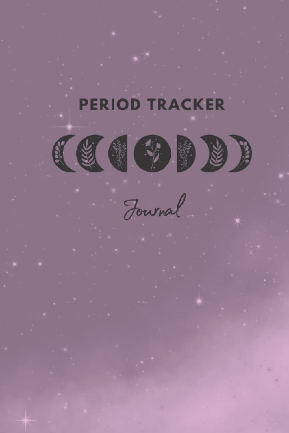 Period Tracker And Journal (Purple Moon Phases Cover): | Small Menstrual Cycle Tracker Journal for Period, PMS Symptoms, Mood | Simple Period Tracker for Young Girls, Teens and Women