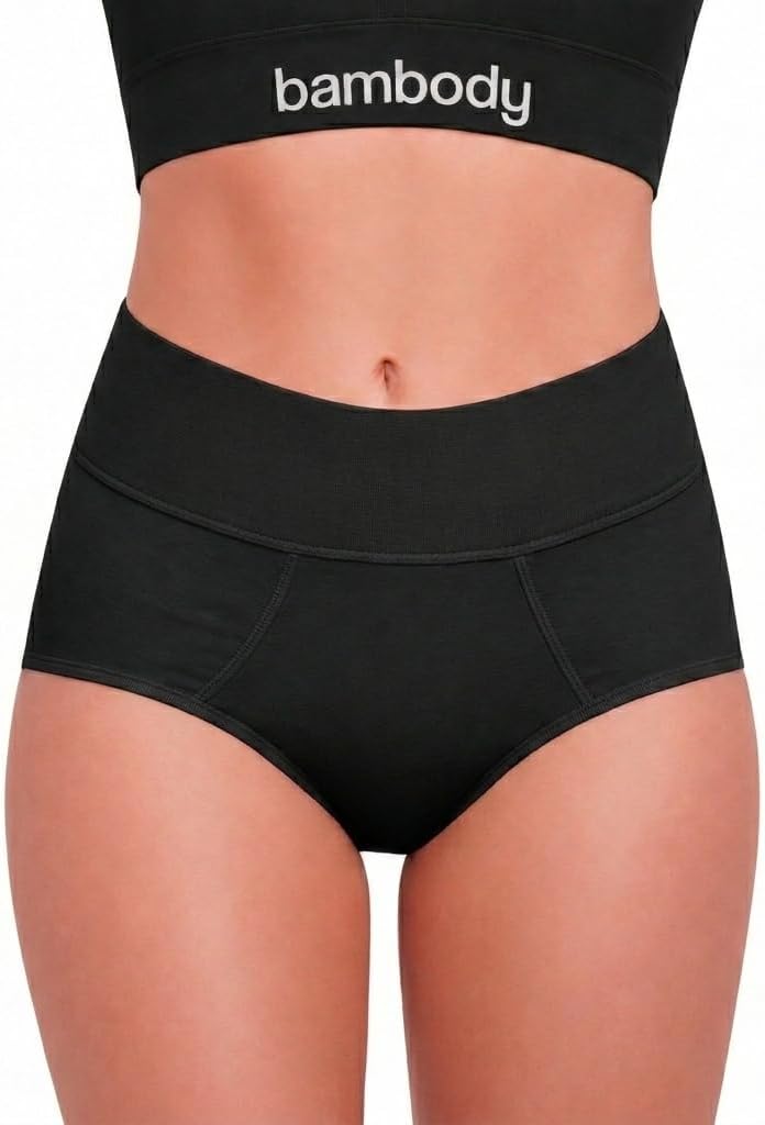 Bambody Period Underwear for Women Absorbent Period Panties Bamboo Rayon