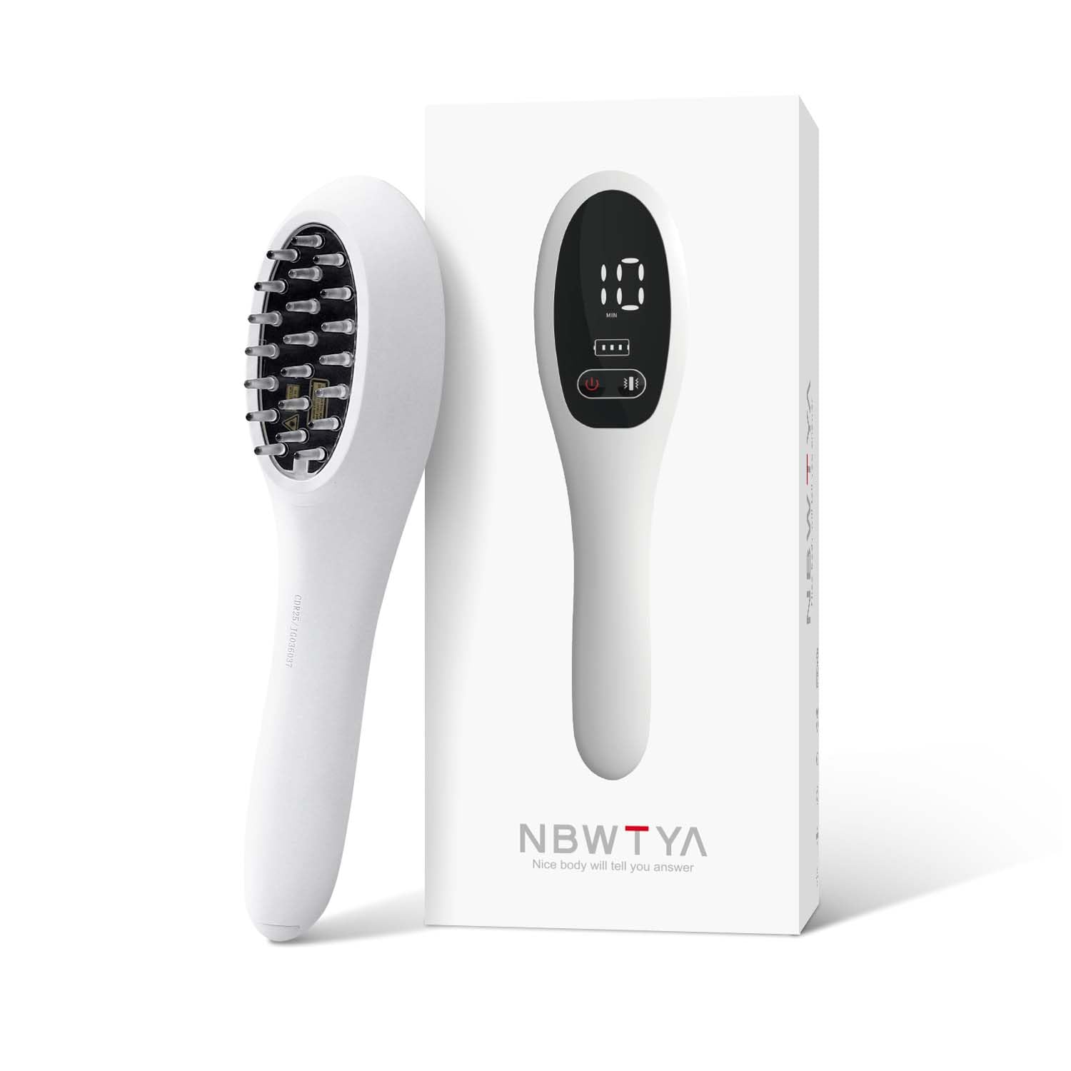Laser Comb, FDA Cleared Device, Red Light Therapy for Hair Growth, Professional Grade Hair Loss Treatment, Regrows Fuller and Thicker Hair, Reverses Thinning, Stimulates Growth for Men & Women