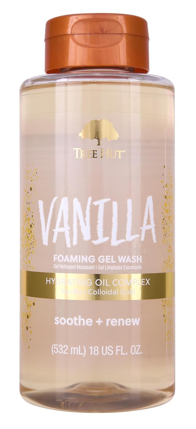 Tree Hut Body Wash, Vanilla, 18 Fl Oz