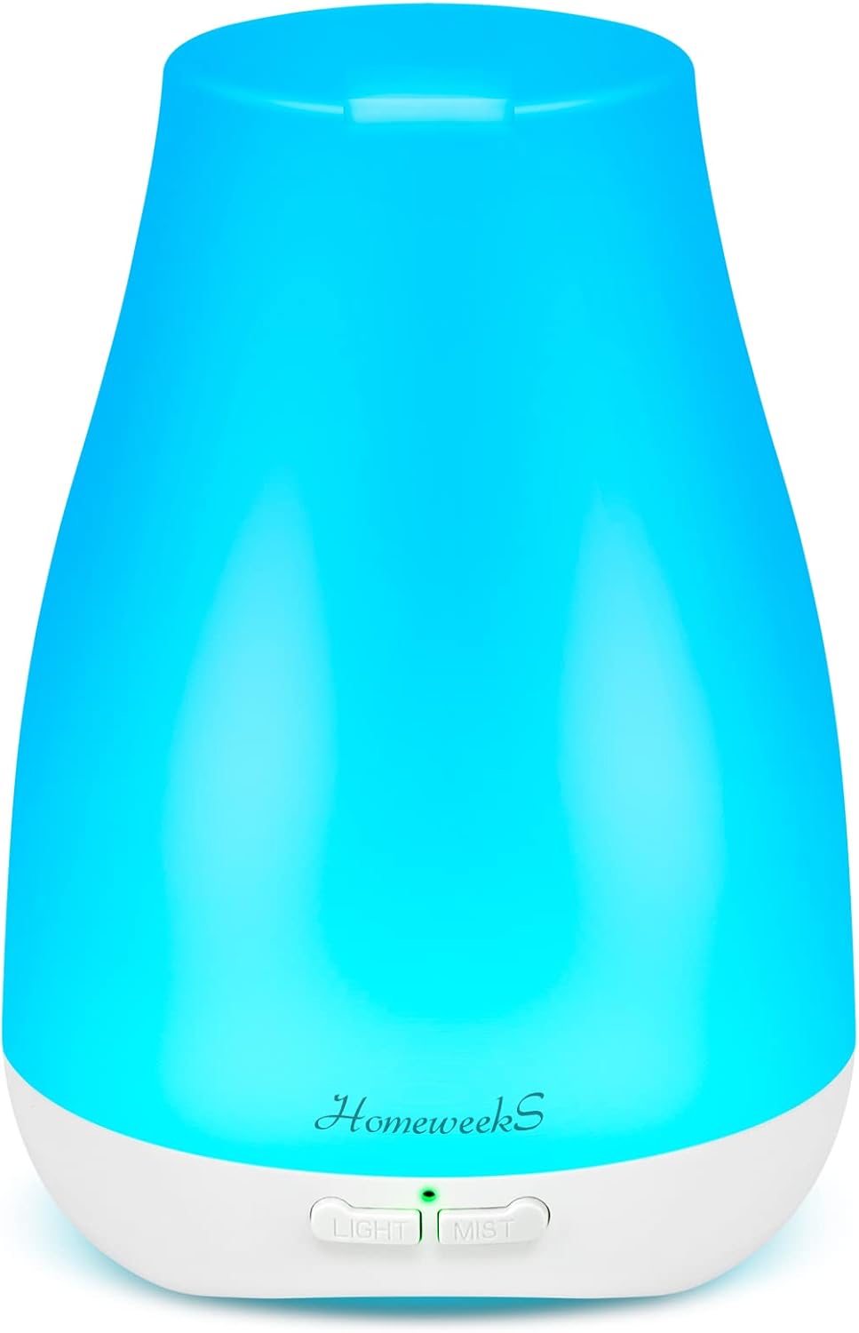 Homeweeks Essential Oil Diffuser for Room 100 ML 1 Pack | Aromatherapy Scent Diffuser Adjustable Mist Mode, Cool Mist, Auto Off Ultrasonic Aroma Fragrance Diffuser for Bedroom Office