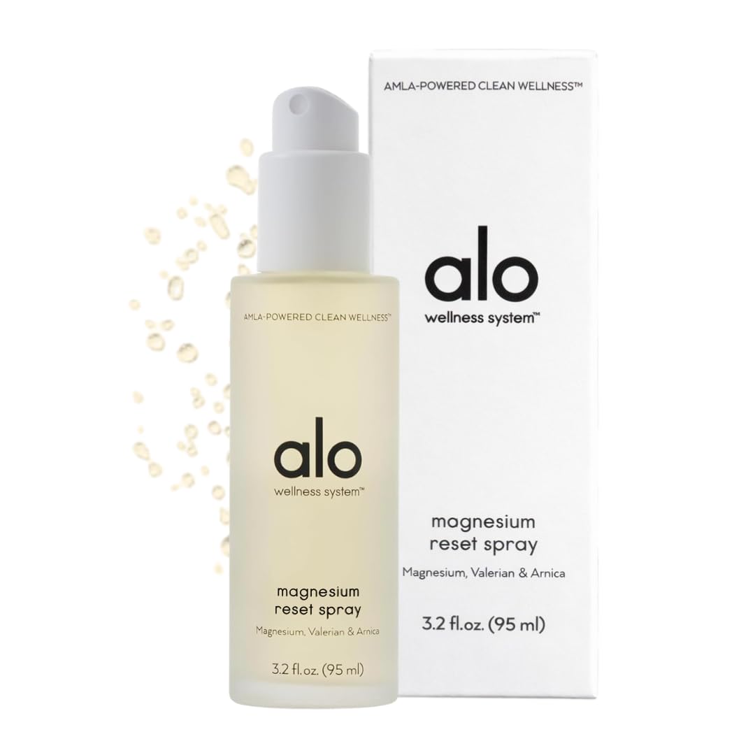 Alo Magnesium Oil Spray, Sleep & Relaxation + Muscle Recovery, 3.2 oz