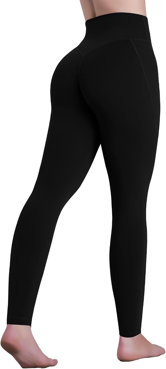 Sunzel Women’s No Front Seam Workout Leggings Yoga Pants with Pockets
