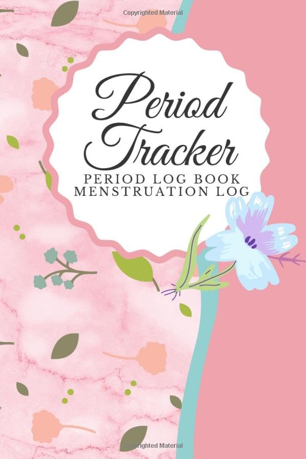 Period Tracker | Menstrual Tracker with Delightful Design for Tracking Menstrual Cycle: Period Log Book | Menstruation Log