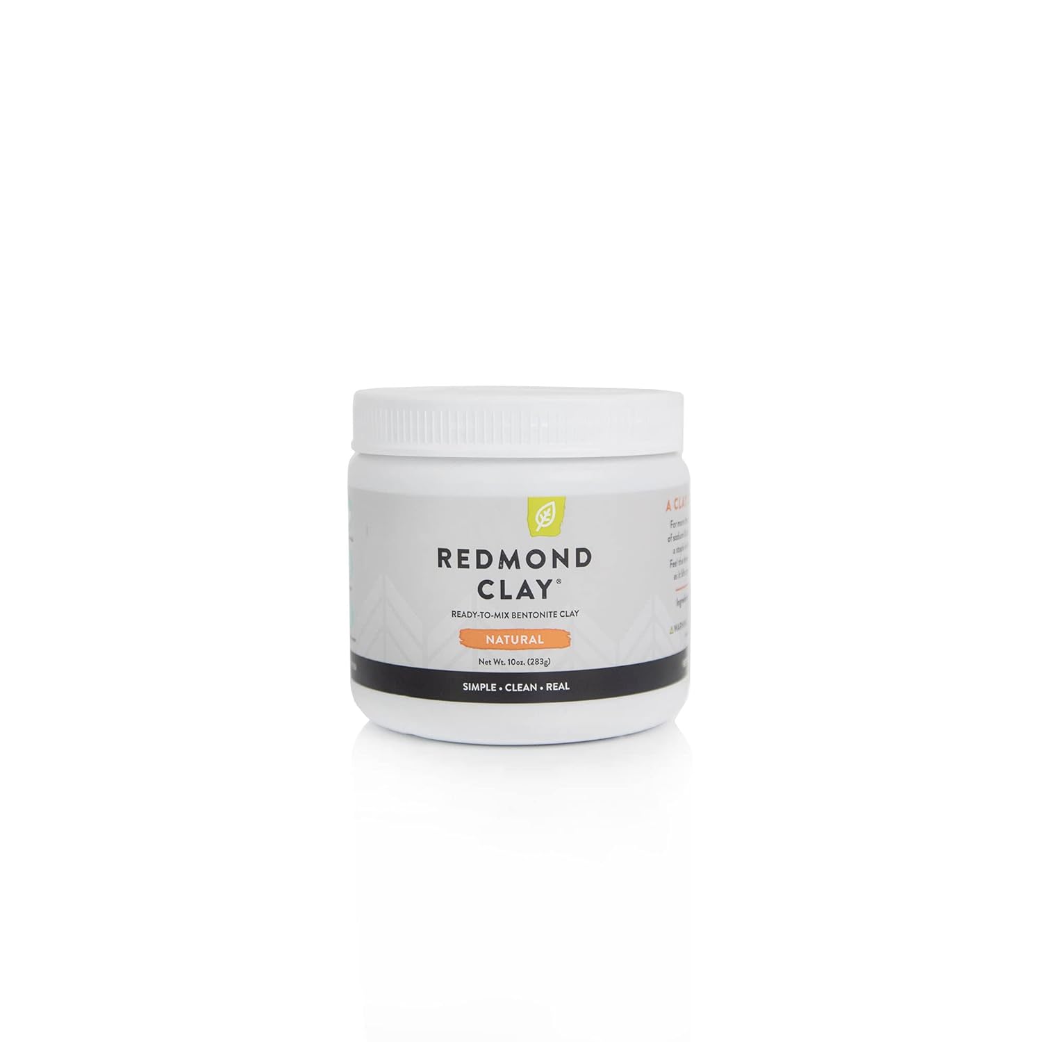 REDMOND Clay – Bentonite Clay of 1000 Uses, Soothing Facial Mask, 10 Ounce (1 Pack)