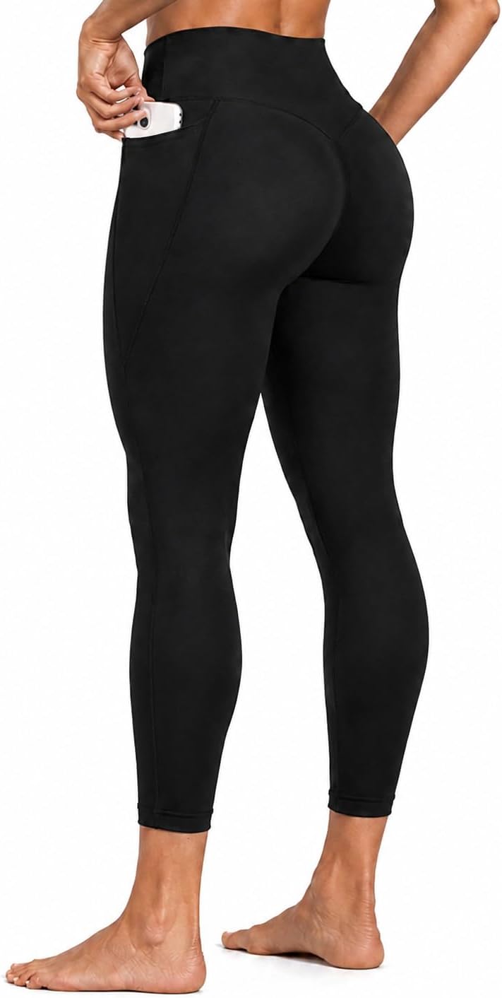 Sunzel Sustainable Butt Lifting Capri Leggings with Pockets for Women