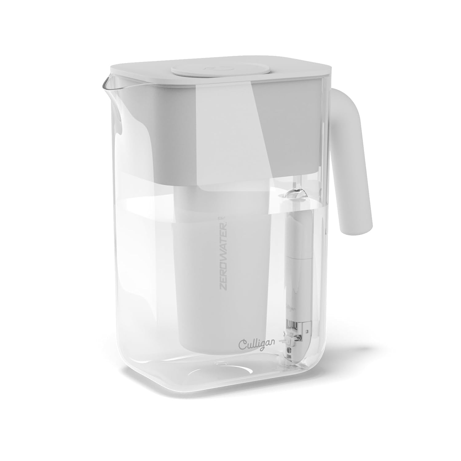Culligan ZeroWater 12-Cup Pitcher Water Filter Removes PFAS
