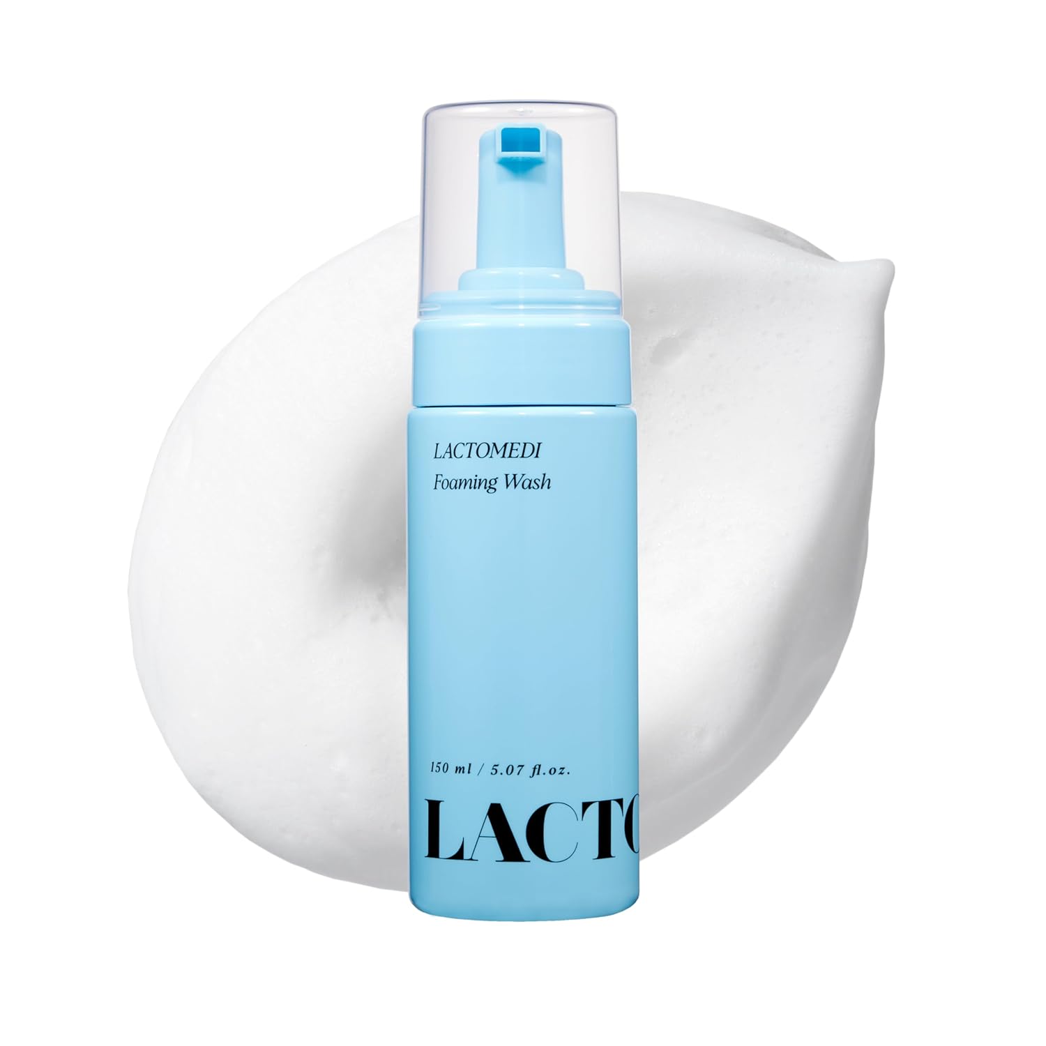 LACTOMEDI Feminine Foaming Wash | Gentle Foam Cleanser for Intimate Hygiene | pH-Balanced Formula for Sensitive Skin | Yeast infection treatment | EWG Green Certification | 5.07 fl oz.