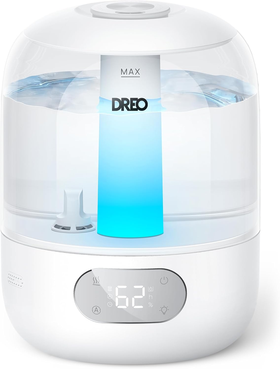 DREO 3L Humidifiers for Bedroom, 30H Runtime, 26 dB Quiet, New Edition