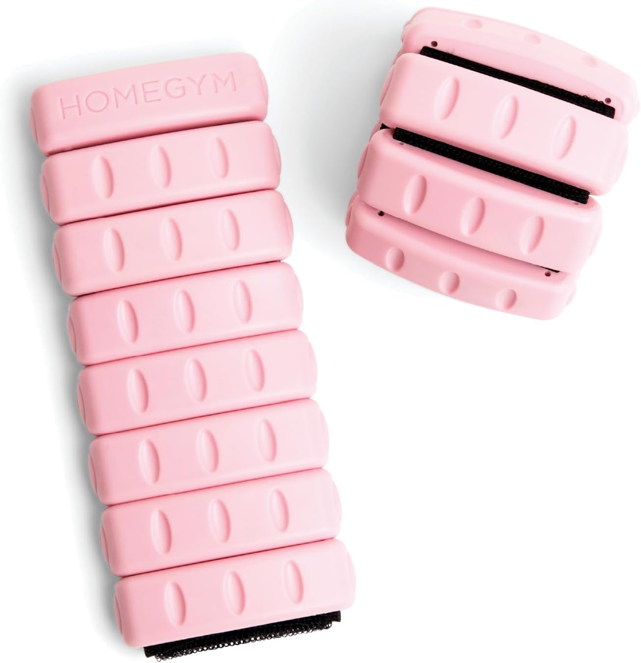 Home Gym Ankle and Wrist Weights for Women, Set of 2, 1 lb, Pink