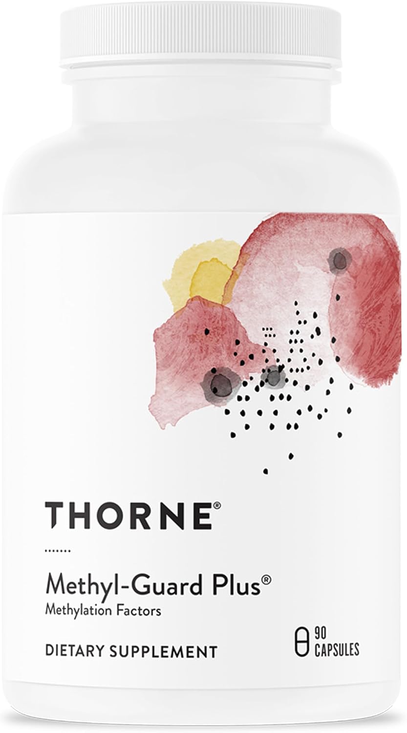 THORNE Methyl-Guard Plus, Active Folate, Vitamins B2, B6 & B12, 90 Capsules