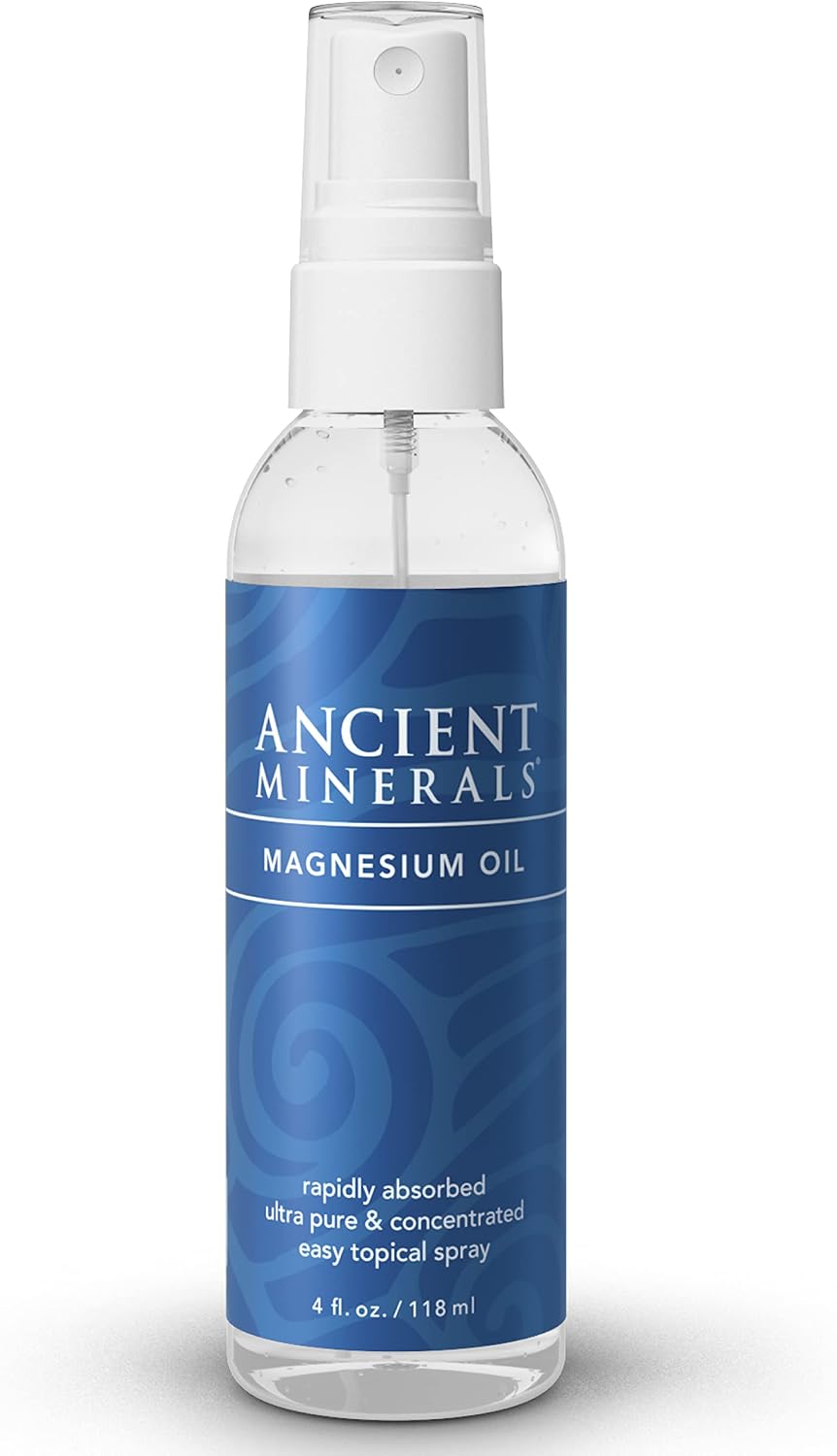 Ancient Minerals Magnesium Oil Spray, Zechstein Chloride, 4oz