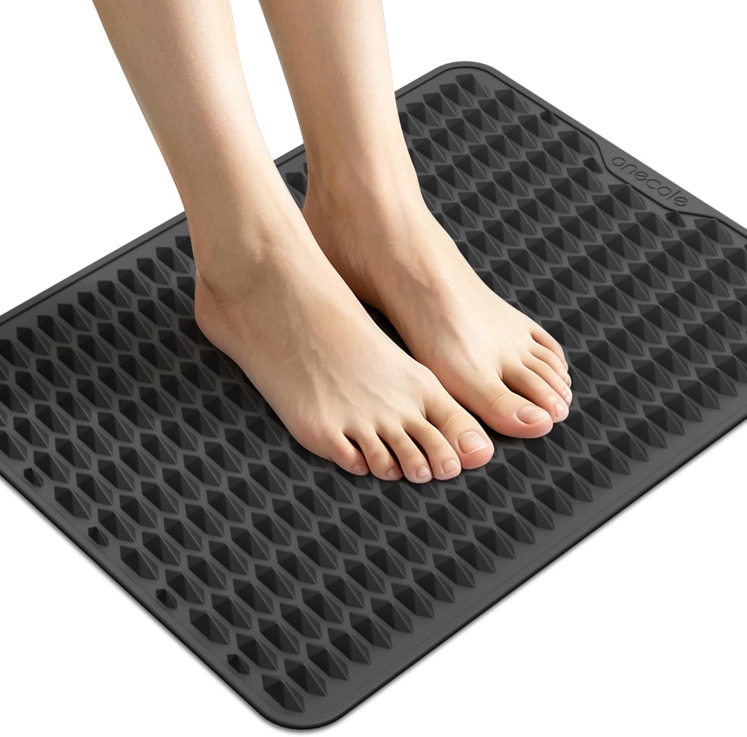 Acupressure Mat for Foot Massage, Silicone Foot Reflexology Mat