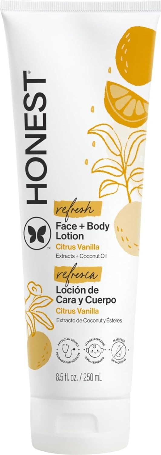 The Honest Company Body Lotion, Citrus Vanilla Refresh, 8.5 fl oz