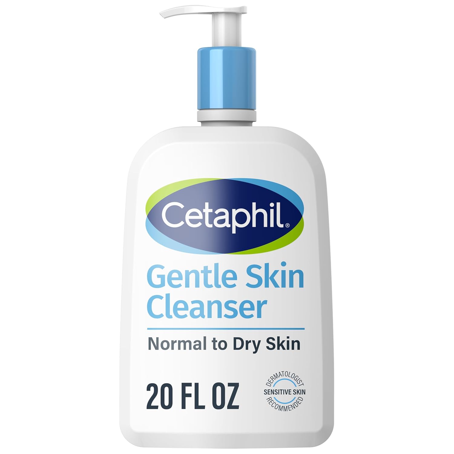 Cetaphil Gentle Cleanser, Hydrating Face Wash, Sensitive Skin, 20oz