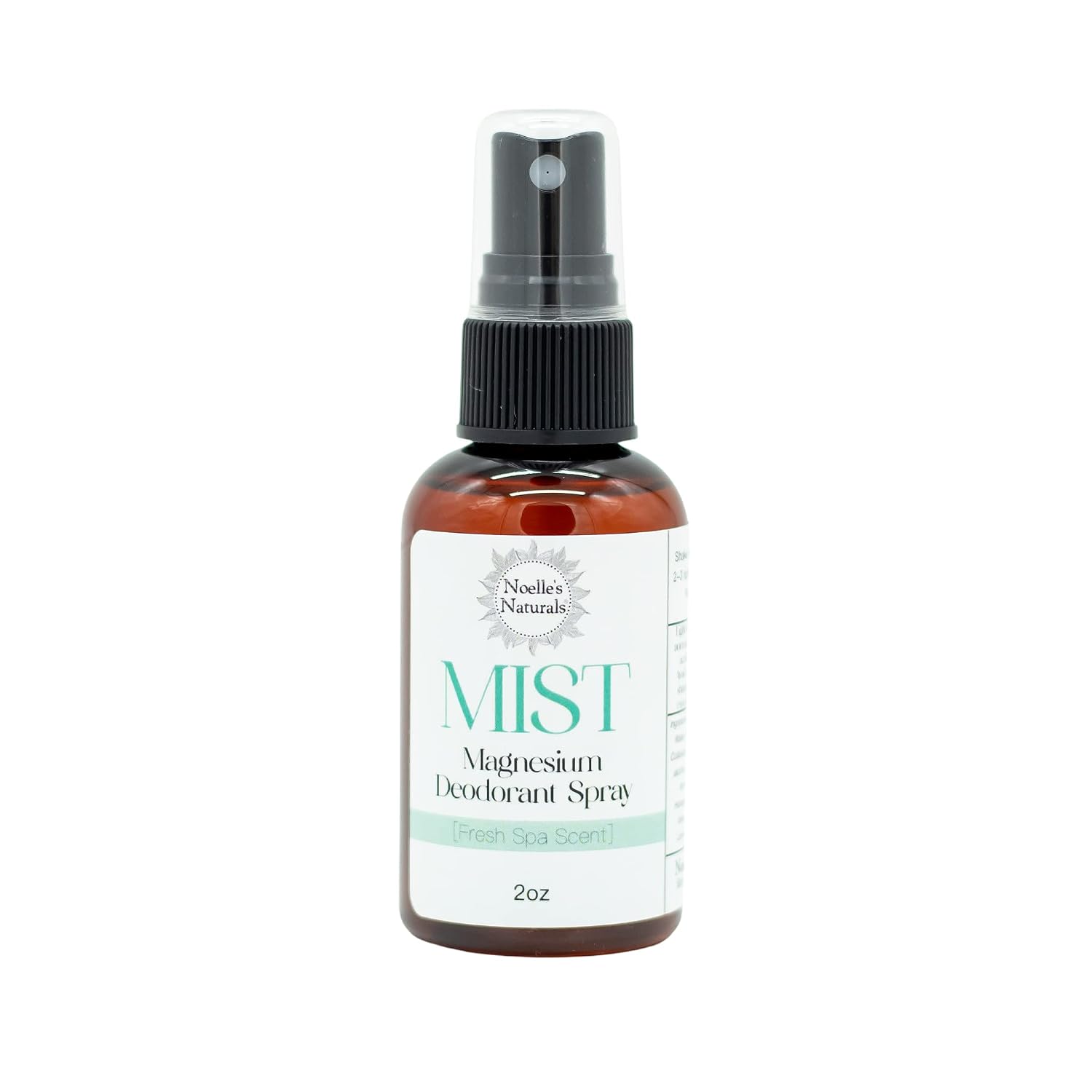 Mist – Magnesium Deodorant Spray – All Natural – Fresh Spa Scent – 2oz