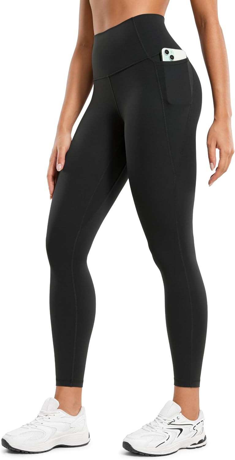 CRZ YOGA Butterluxe Leggings Pockets 25” | Extremely Soft, Gentle Compression, Workout, High Waisted, for Women