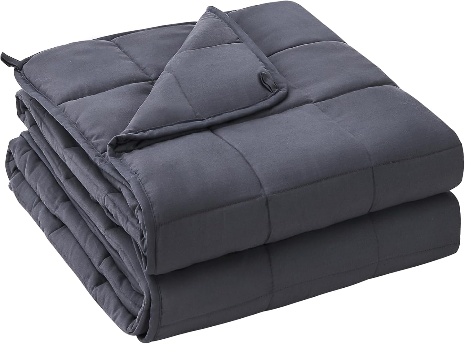 yescool Weighted Blanket for Adults (17 lbs, 60″ x 80″,Grey) Cooling Heavy Blanket for Sleeping Perfect for 160-180 lbs, Queen Size Breathable Blanket with Premium Glass Bead, Machine Washable