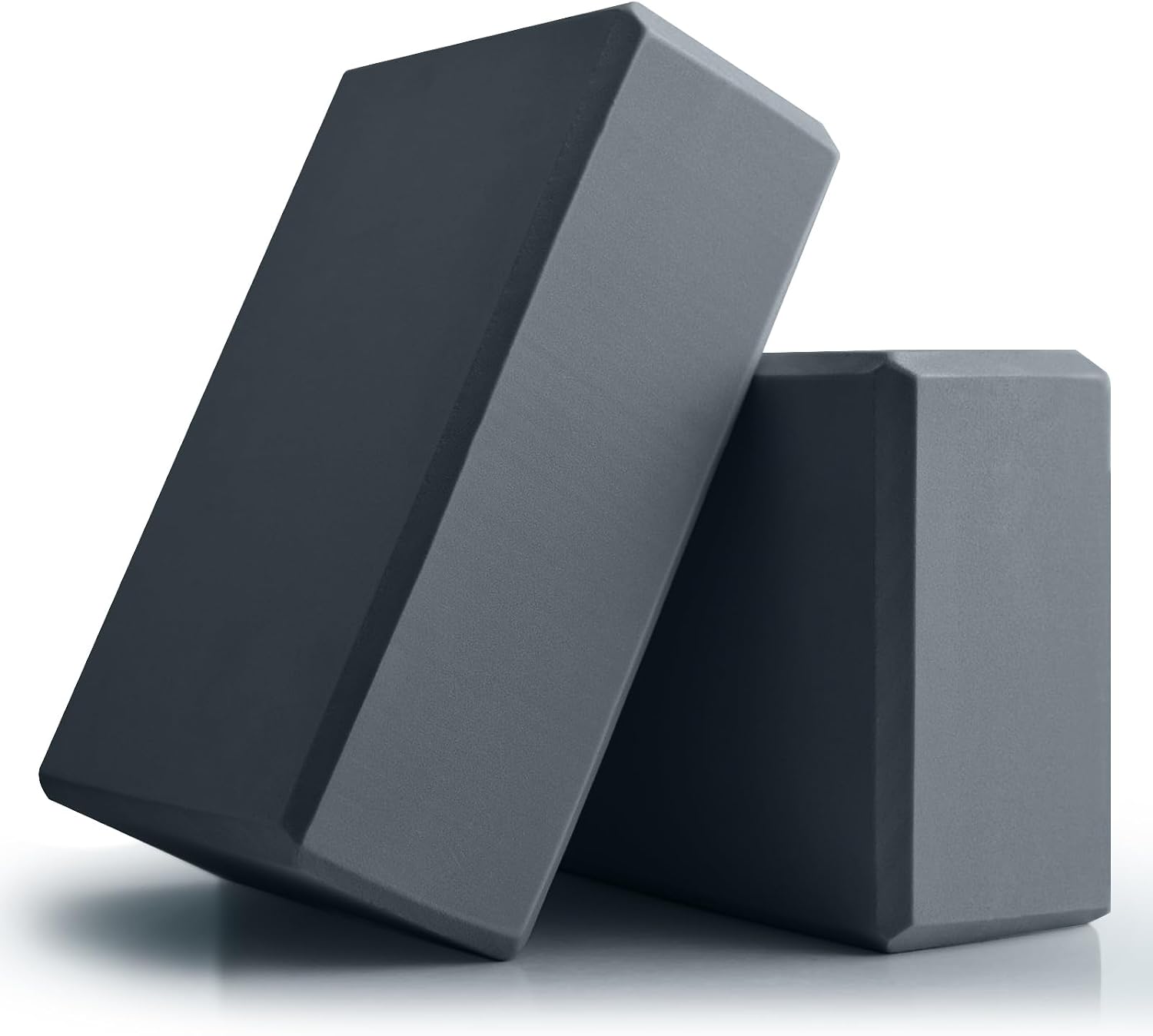 Yoga Blocks 2 Pcs, 9″x6″x3″ Yoga Brick Foam Blocks EVA Foam Block Yoga Props Accessories for Yoga Pilates Stretching and Meditation