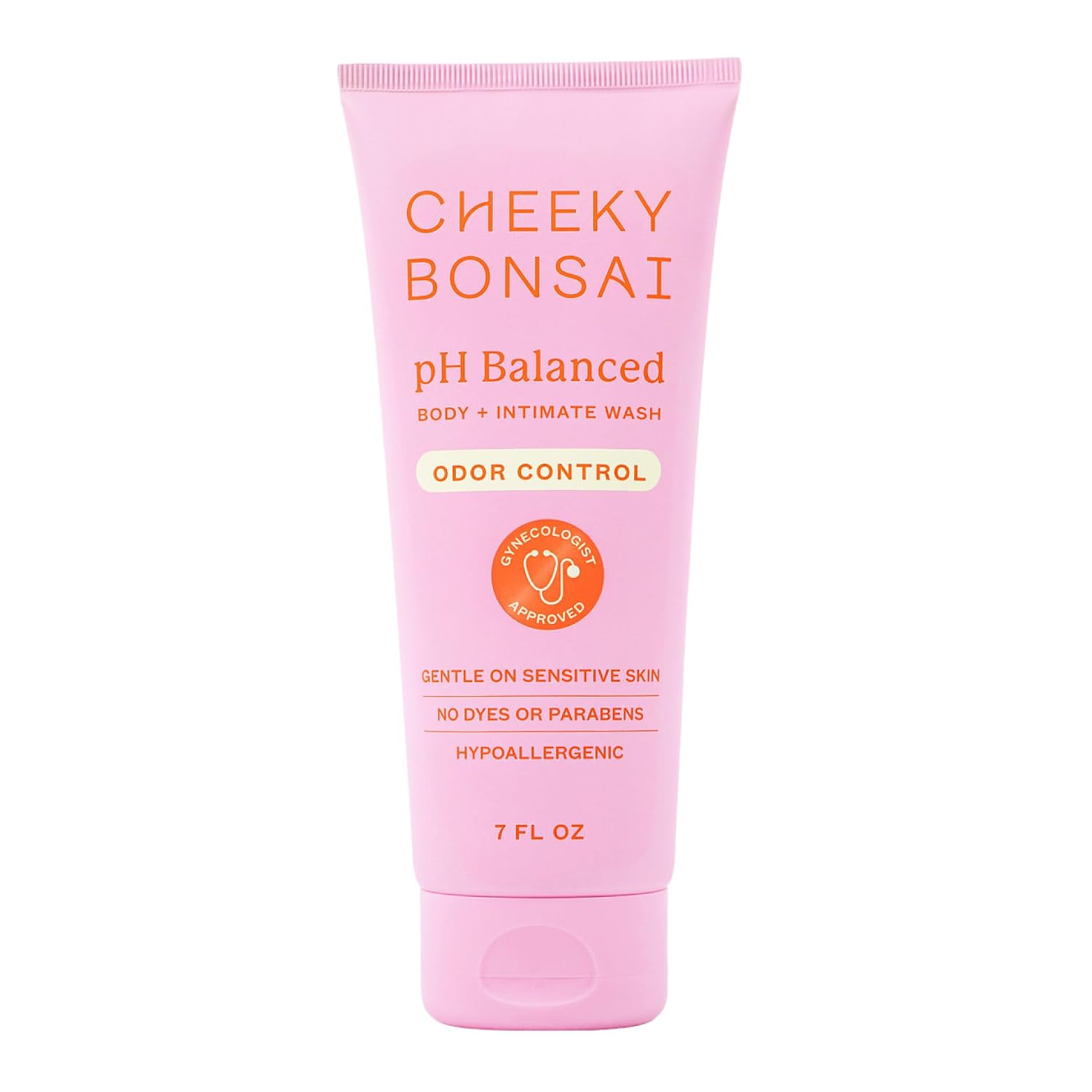 Cheeky Bonsai pH Balanced Feminine Wash for Women, Hypoallergenic, 7 oz