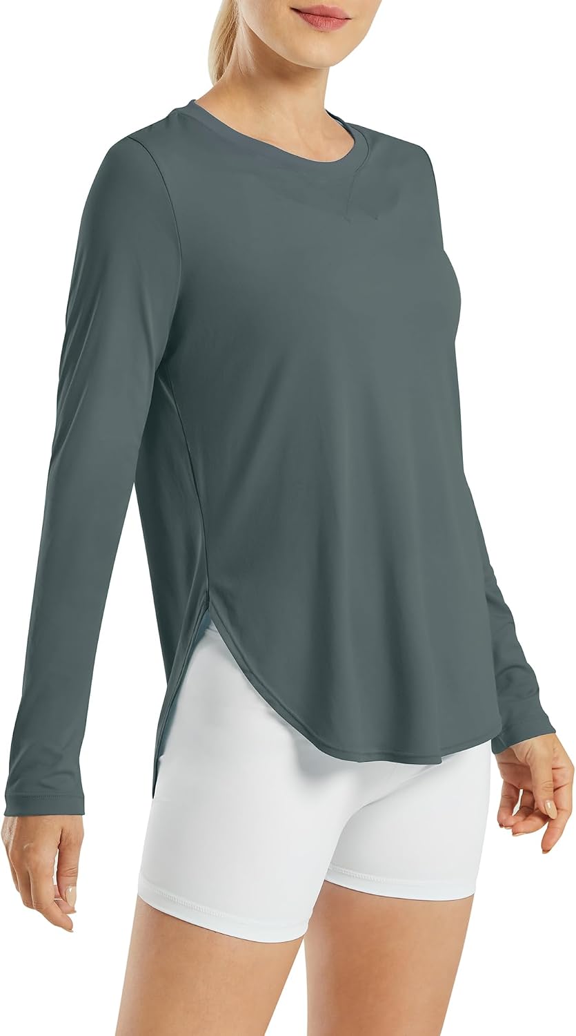 G4Free Lightbreeze Womens UPF 50+ UV Sun Shirts Long Sleeve Workout Tops