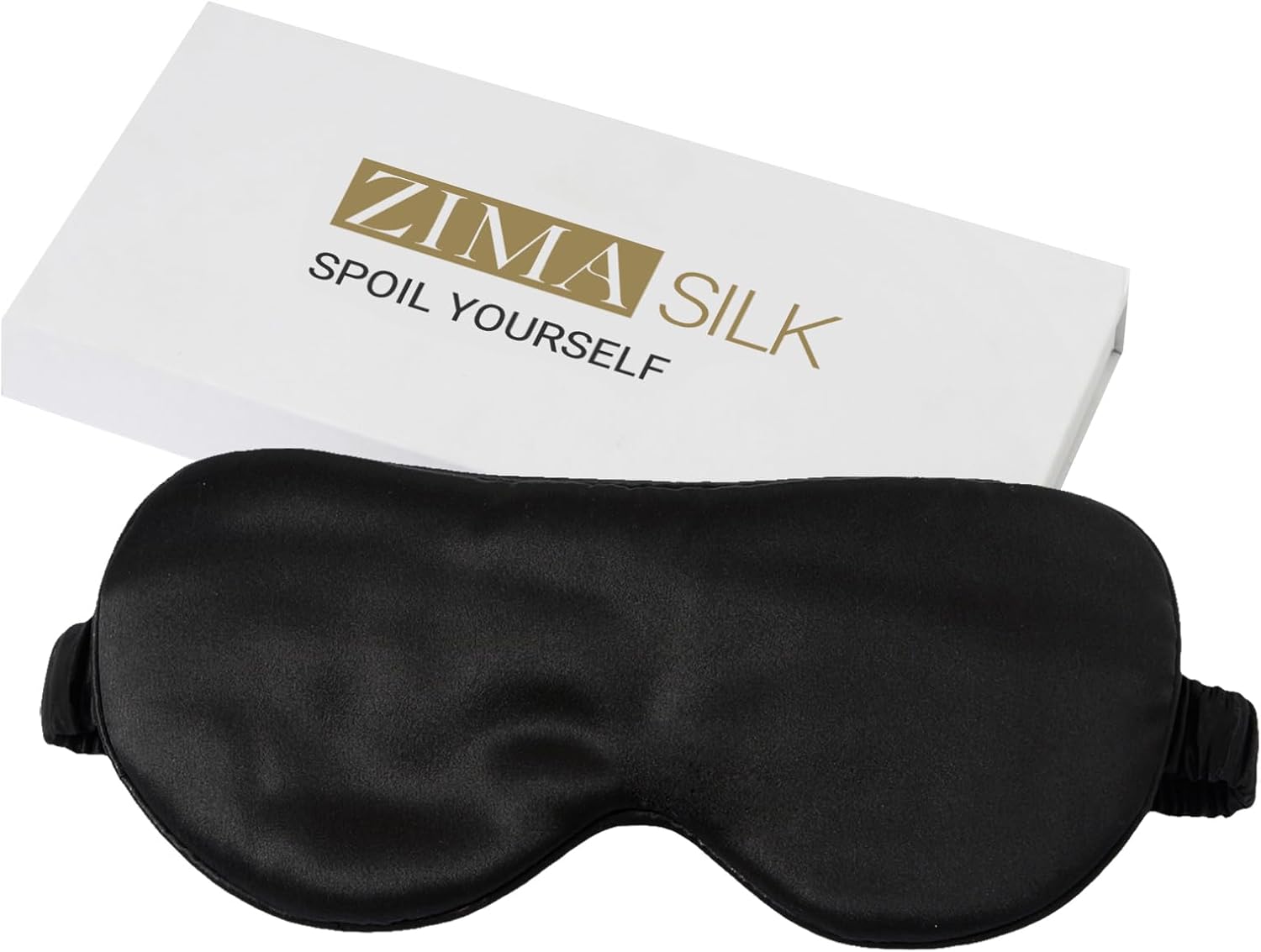 ZIMASILK Adjustable 100% 22 Momme Mulberry Silk Sleep Mask