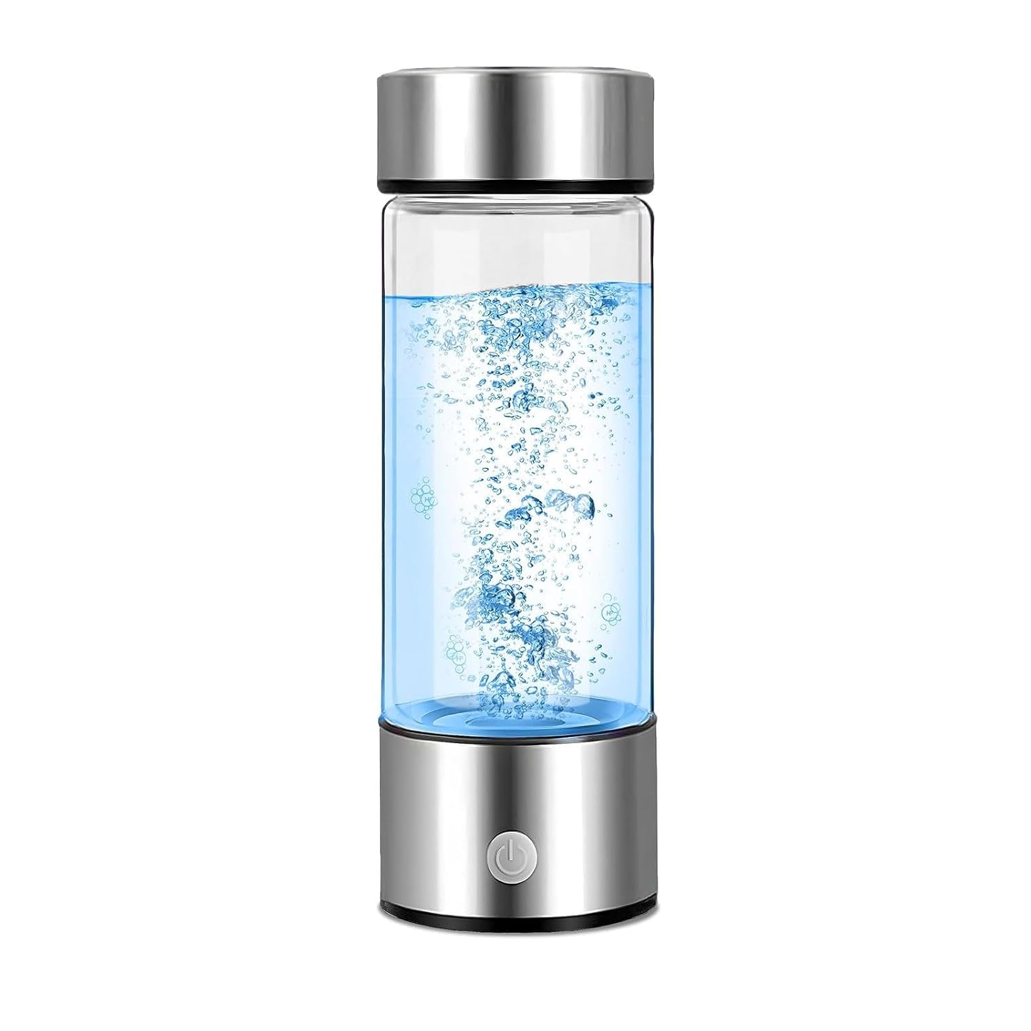 2026 Upgrade Hydrogen Water Bottle Generator, 2 in 1 Hydroh Hydrogen Water Bottle with SPE/PEM Technology, 460ml Portable Rechargeable Ionizer Machine for Home, Office, Travel and Fitness