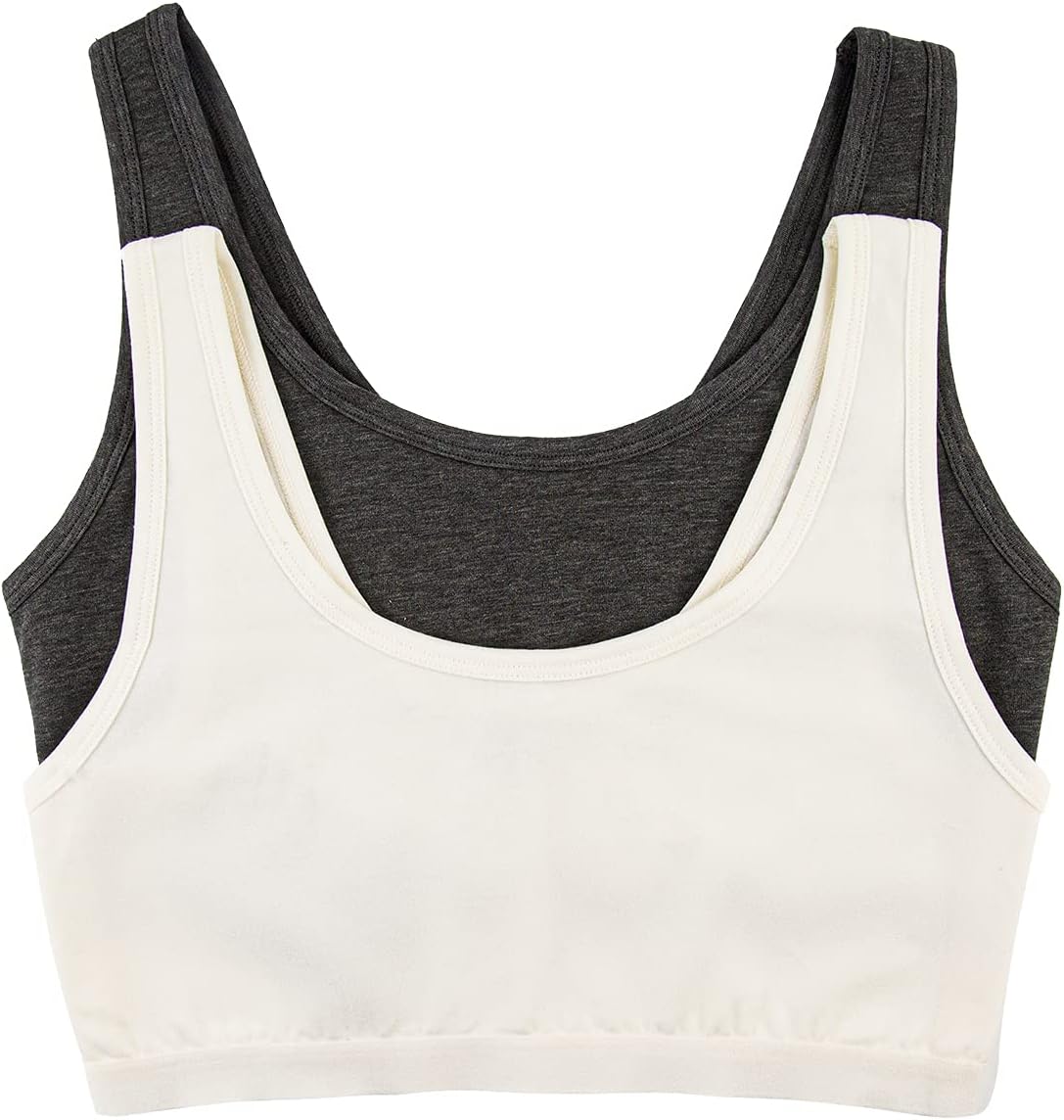 Felina | Organic Cotton Stretch Bralette | 2-Pack