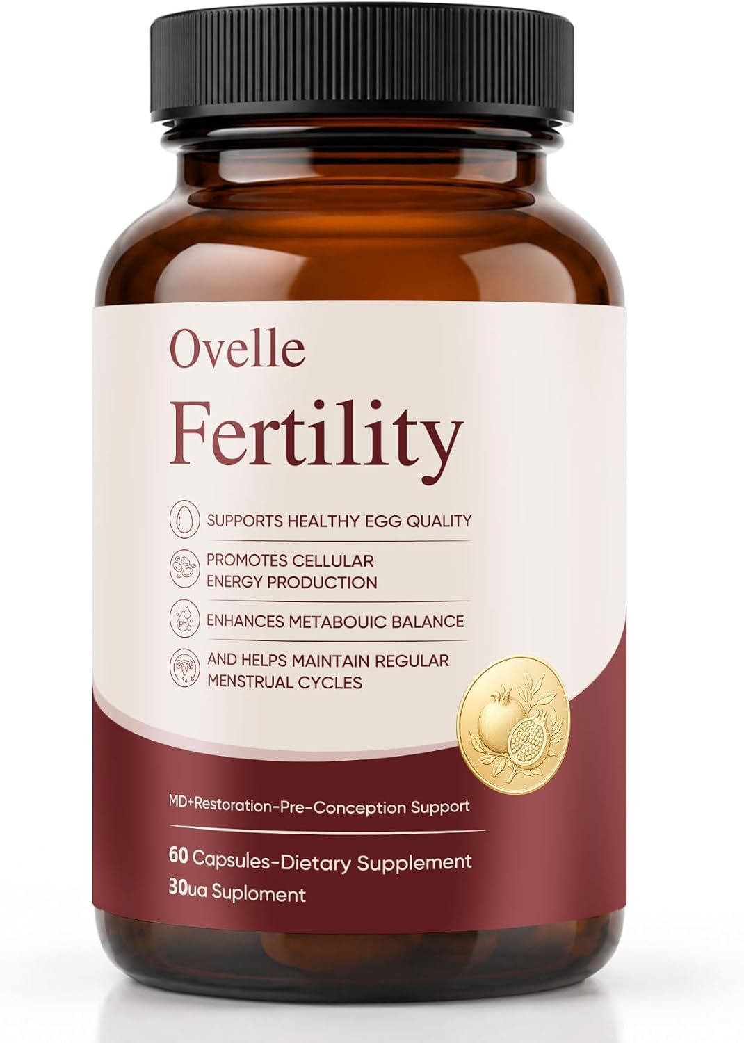 Supplement for Women, Hormonal Balance & NAD+ Energy Support, 60 Vegetarian Capsules