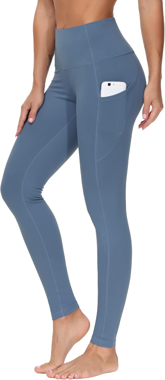 THE GYM PEOPLE Women’s Thick High Waist Yoga Pants Workout Leggings