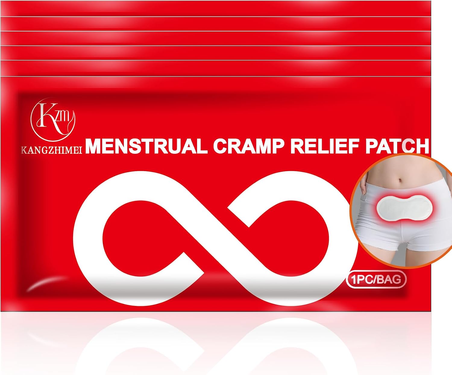 6 Count Heating Patches for Period Cramps – for Period Cramps and Backache