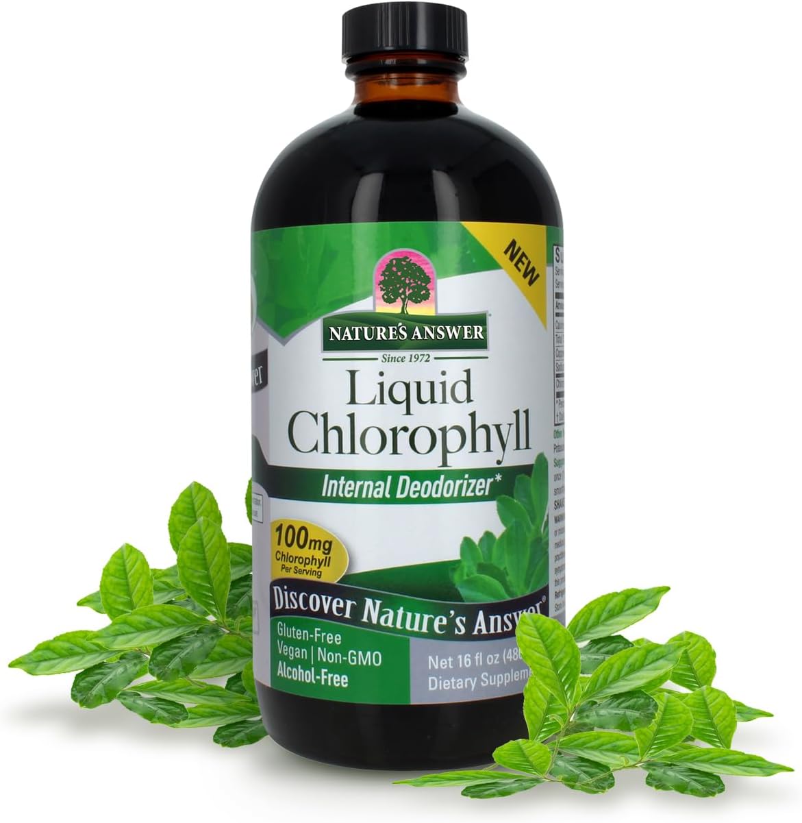 Nature’s Answer Liquid Chlorophyll, 100 mg, 16 fl oz (480 ml)