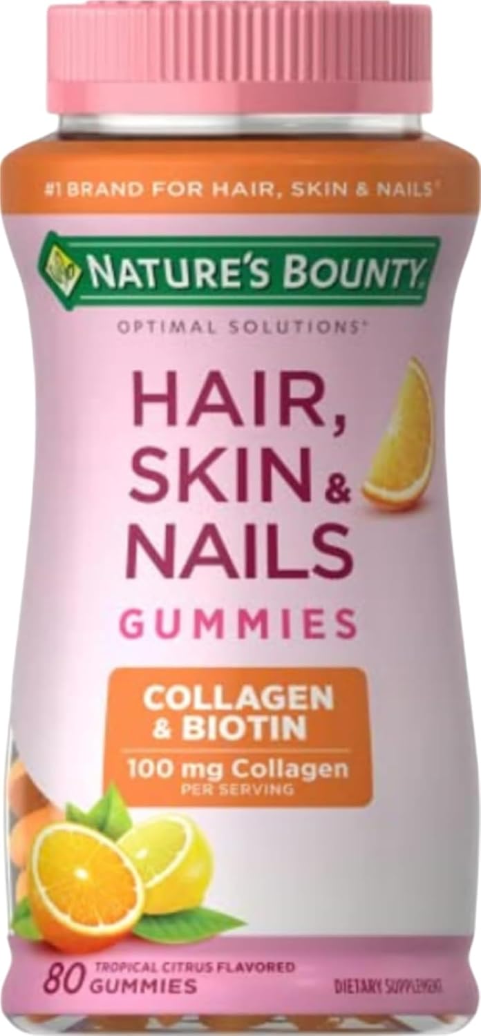 Nature’s Bounty Optimal Solutions Hair, Skin & Nails with Biotin & Collagen