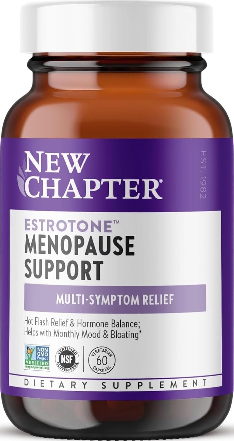 New Chapter Estrotone Menopause Supplement, 60 Count