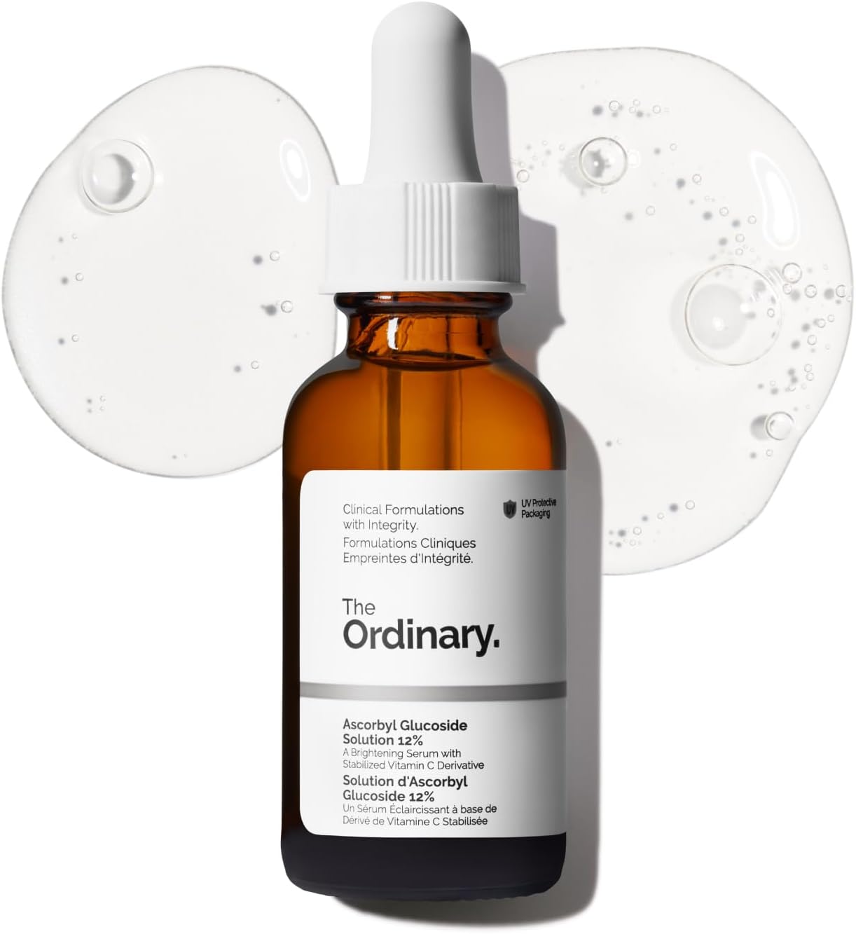 Ascorbyl Glucoside Solution 12%, Vitamin C Serum for Even Skin Tone and Antioxidant Protection, 1 Fl Oz