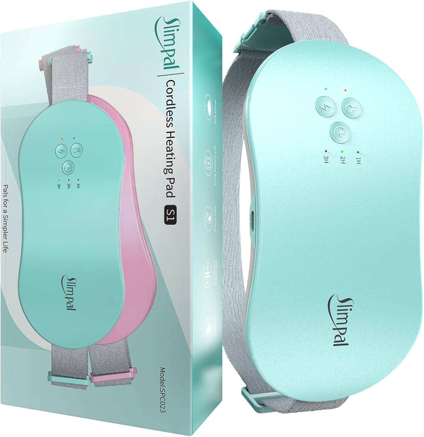 Slimpal Portable Heating Pad for Period Cramps, FSA Eligible HSA Heat Pad