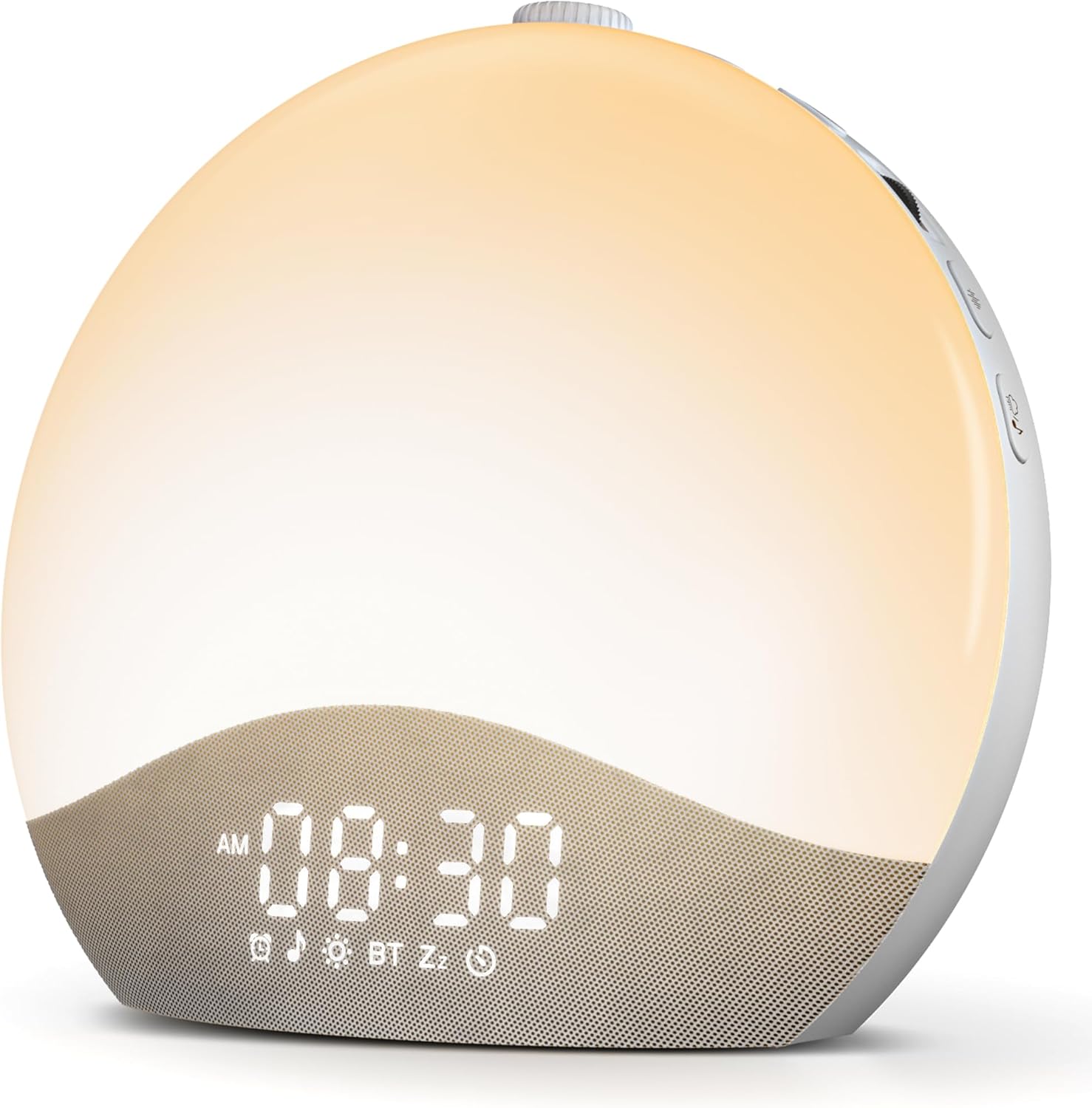 ecozy Sunrise Alarm Clock, White Noise Sound Machine, 26 Soothing Sounds