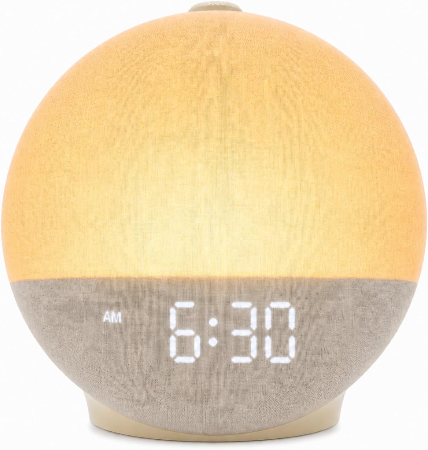 Sunrise Alarm Clock with Sound Machine, Natural Wake Up Light with Night Light, 30 Sleep Sounds, White Noise Machine Alarm Clocks for Bedrooms, Heavy Sleepers