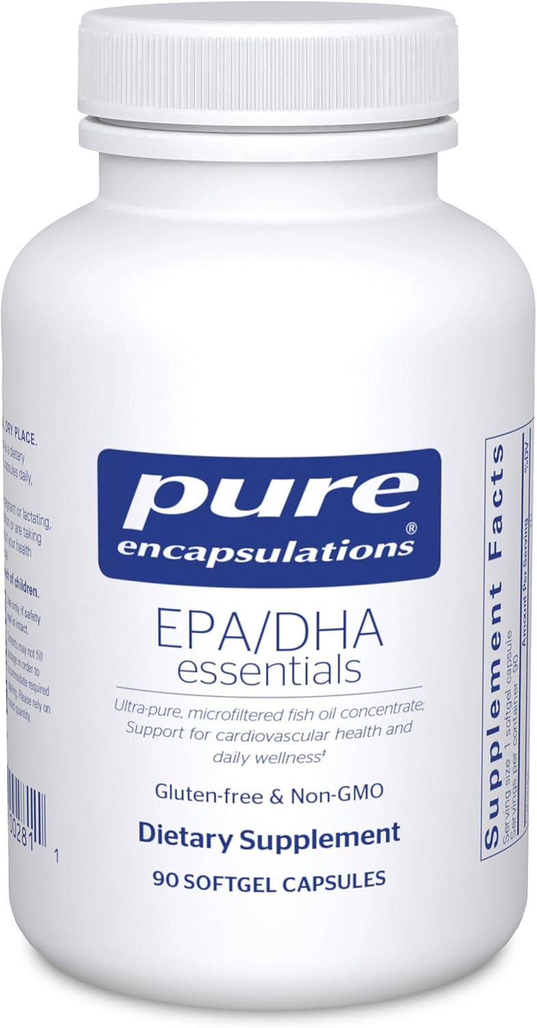 Pure Encapsulations EPA/DHA Essentials, 90 Softgel Capsules