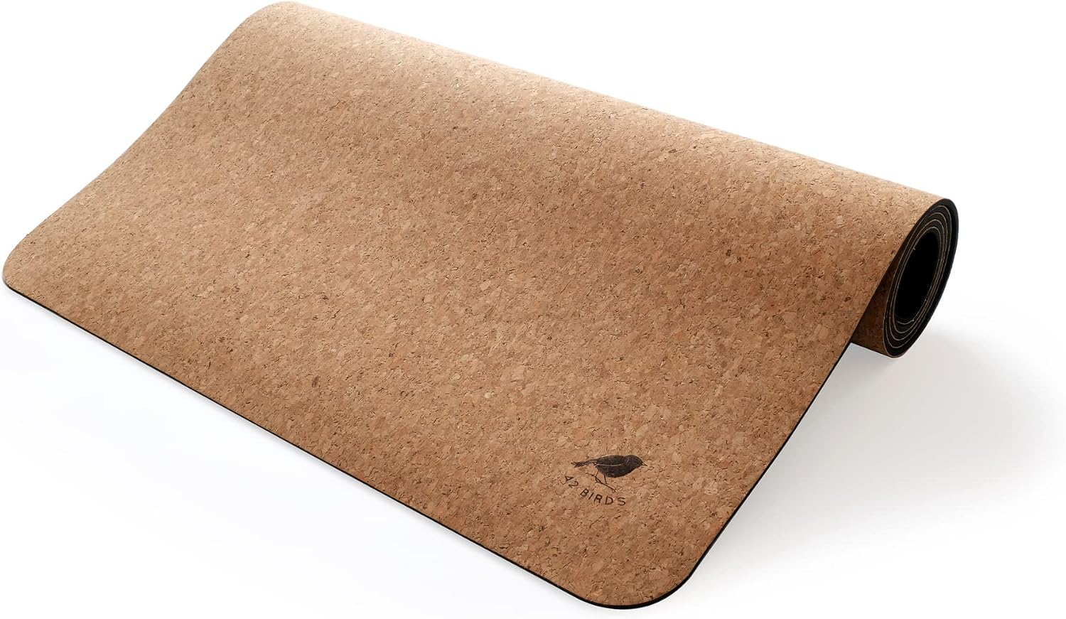 Cork Yoga Mat Lightweight, Soft, Travel Yoga Mat, Non Slip for Hot Yoga, Premium, 100% Recycled Cork – 72″ x 24″, 5mm Thick, 2.5lbs,