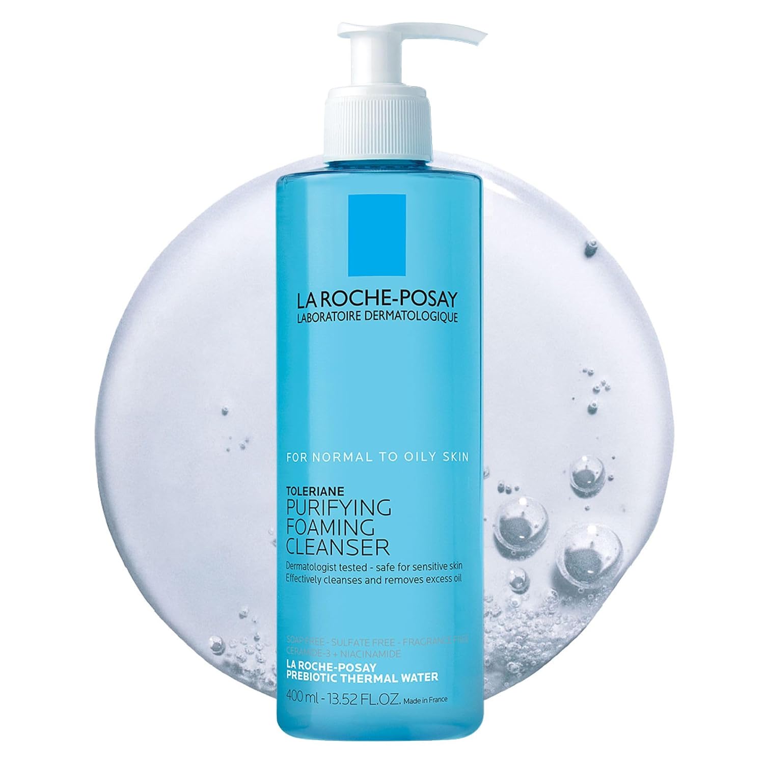 La Roche-Posay Toleriane Purifying Foaming Facial Cleanser with Niacinamide