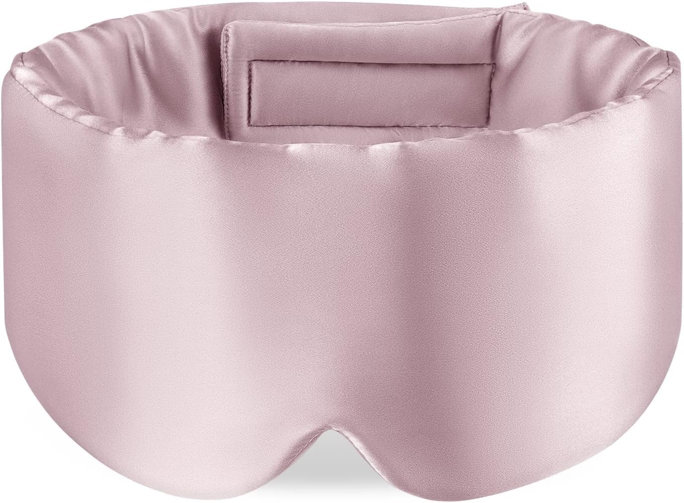 Zenssia 100% Mulberry Silk Sleep Mask Eye Mask for Men and Women, Light Plum
