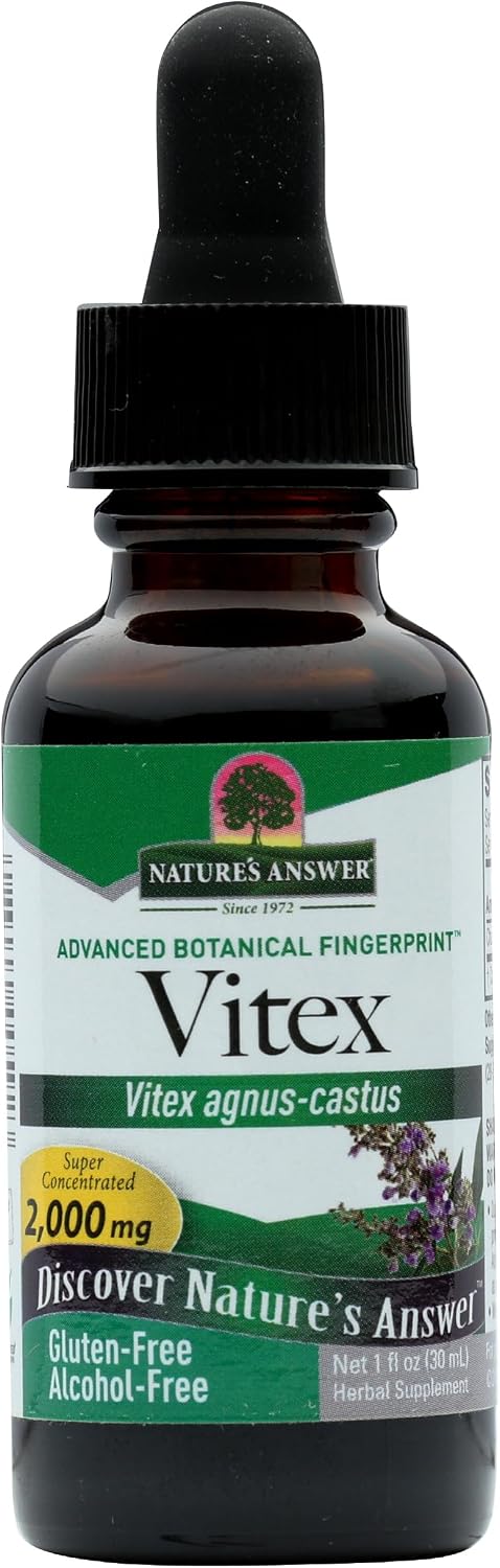 Nature’s Answer Alcohol-Free Vitex Berry, 1-Fluid Ounce