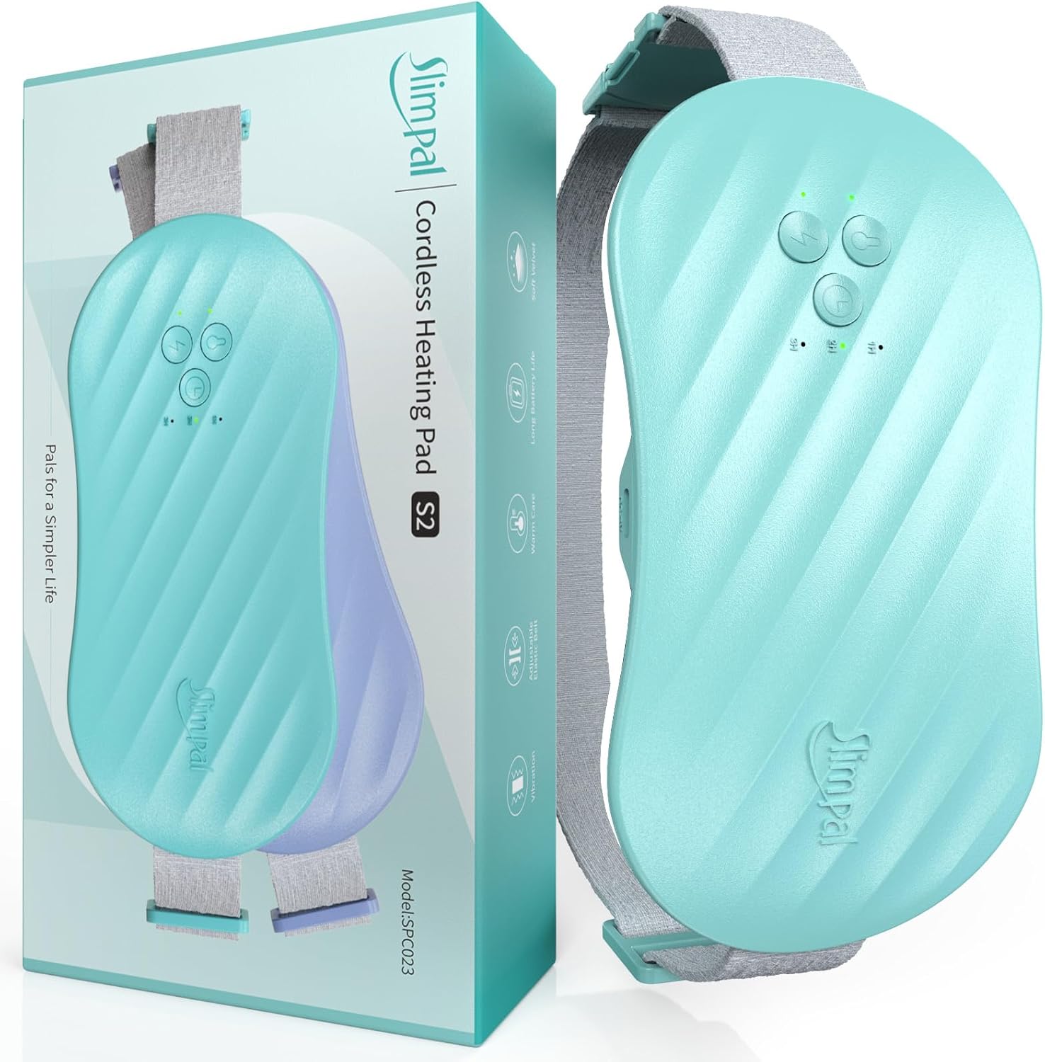 Slimpal Portable Heating Pad, FSA Eligible Period Heat Pad for Cramp Relief