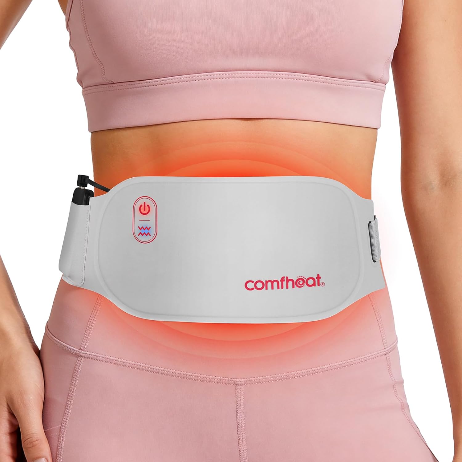Portable Period Heating Pad for Cramps Cordless Far-Infrared Heat