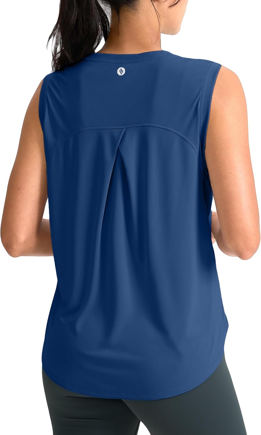 SANTINY Women’s Workout Tank Tops Athletic Gym Yoga Shirt