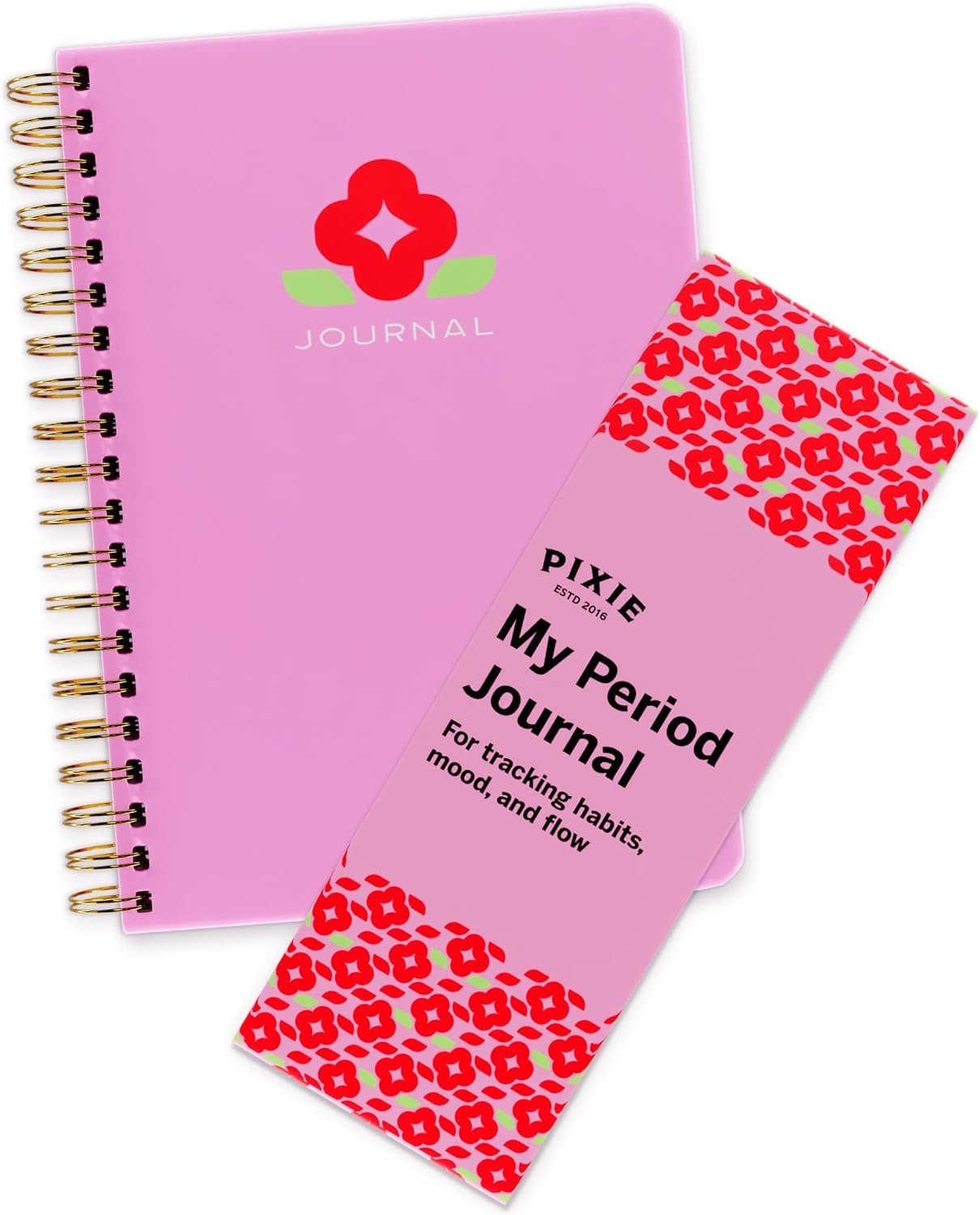 Pixie Period Tracker Journal for Girls 8-12 – Pixie’s My First Period Notebook with Daily Menstrual Cycle Guided Reflection For Feminine Care – First Period Gifts For Young Girls & Teens