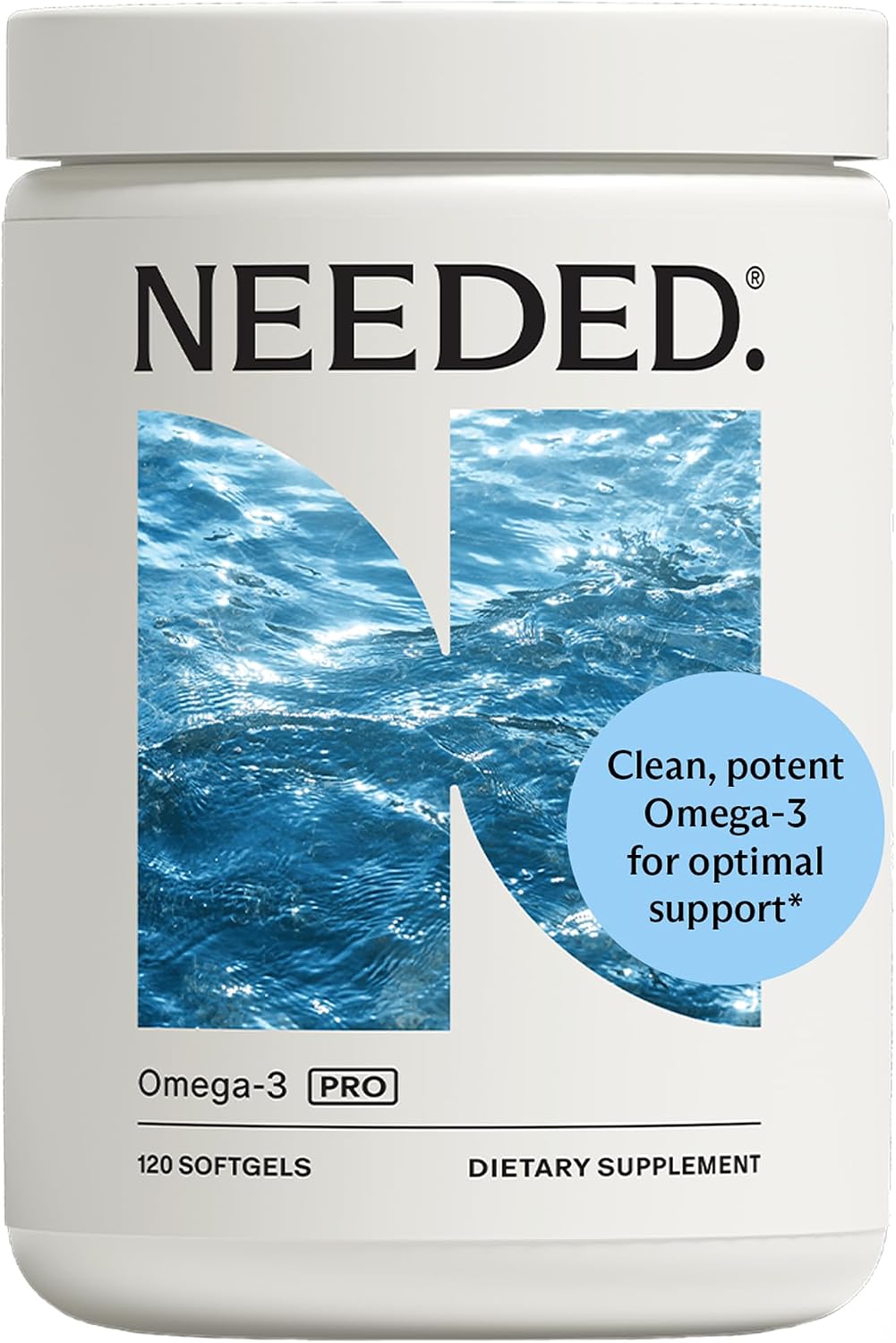 Prenatal Omega-3 Pro – High Potency Dose of Sustainably Sourced Fish Oil, 1000mg DHA, 1000mg EPA, Encased in a Gelatin-Free, Plant-Based Softgel Shell 120ct