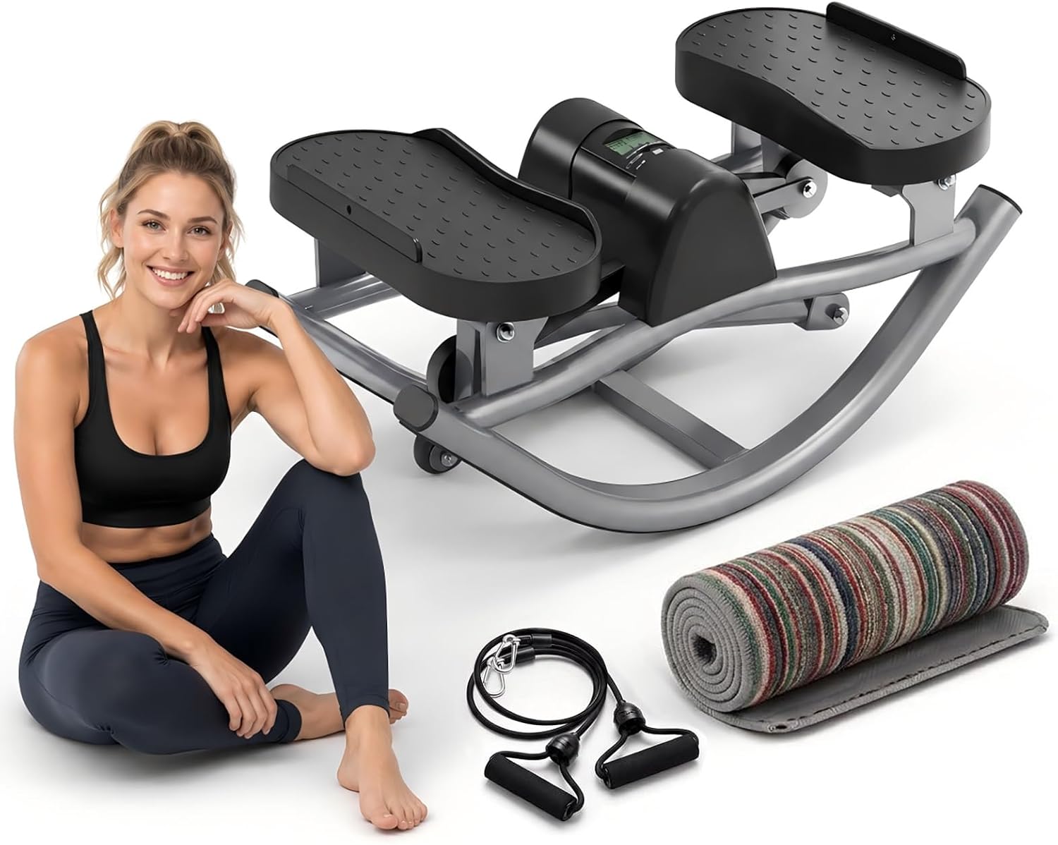 Rock Stepper,Rocking Steppers for Exercise at Home,Side Stepper